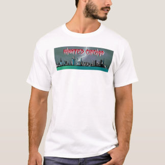 シカゴ幽霊のよく出るメンズTシャツ Tシャツ