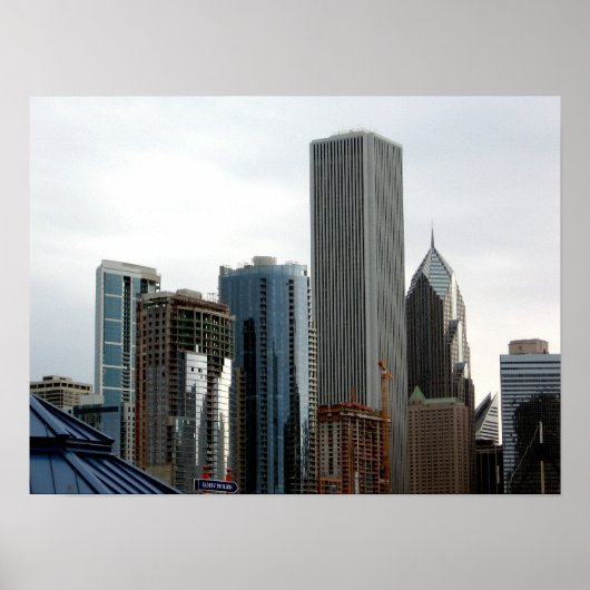 シカゴ建築 ポスター (正面)
