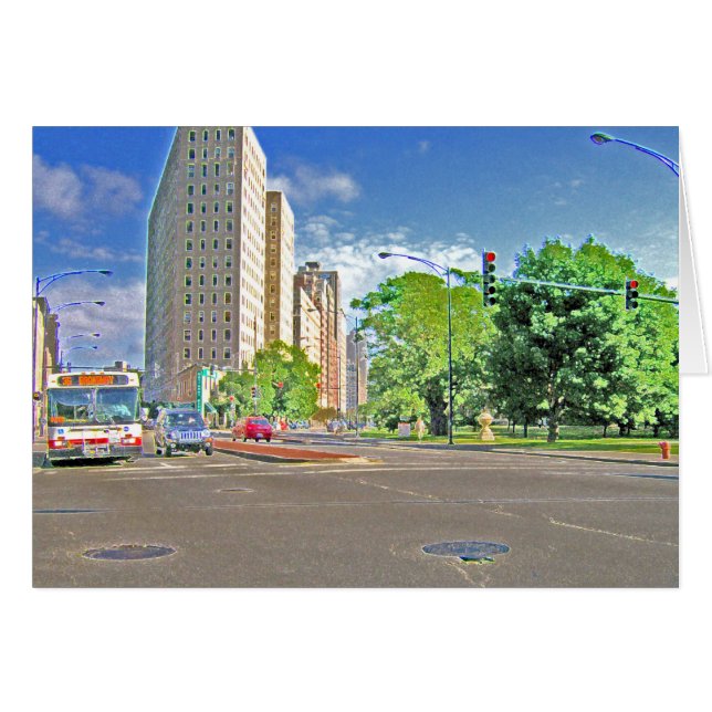 シカゴ忙し午後 (正面横)