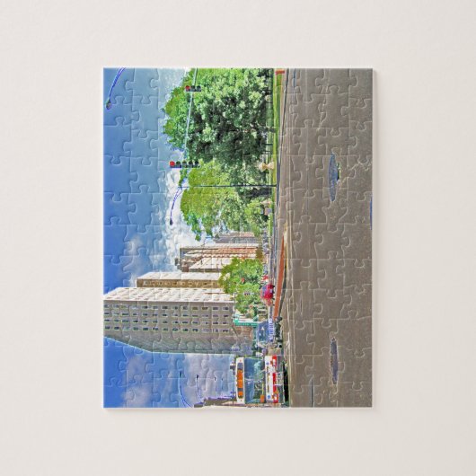 シカゴ忙し午後 ジグソーパズル (縦)