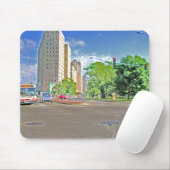 シカゴ忙し午後 マウスパッド (マウス)