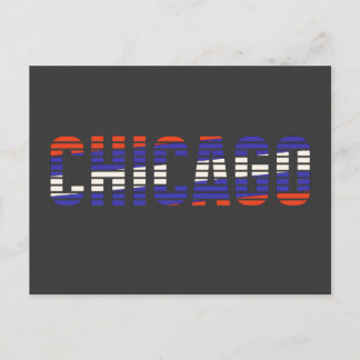 シカゴ愛国的なポストカード ポストカード