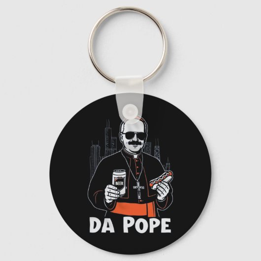 シカゴ教皇レオ14世ダ教皇』 キーホルダー (正面)