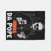 シカゴ教皇レオ14世ダ教皇』 フリースブランケット (正面(横))