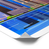 シカゴ旅行ポスターウォールアート ポスター (角)