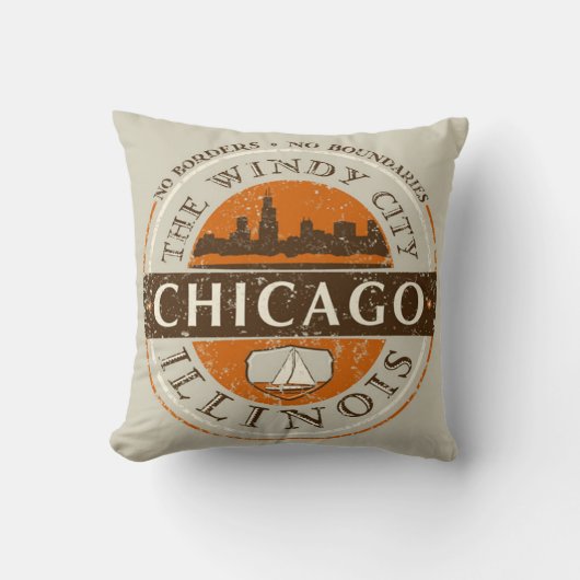 シカゴ枕 クッション (正面)