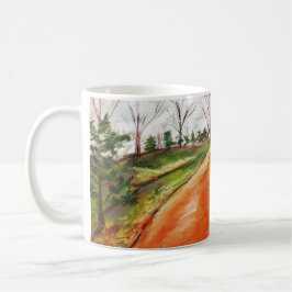 シカゴ植物園の小道 コーヒーマグカップ