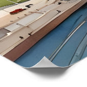 シカゴ水彩画 ポスター (角)