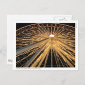 シカゴ海軍ピアのシグネチャーフェリスホイール ポストカード (正面/裏面)