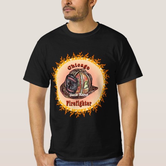 シカゴ消防士 Tシャツ (正面)