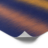 シカゴ湖スカイラインat Night ポスター (角)