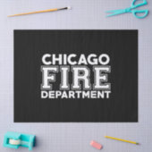 シカゴ火災救助部消防士 薄葉紙 (クラフト)