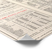 シカゴ発の列車 ポスター (角)