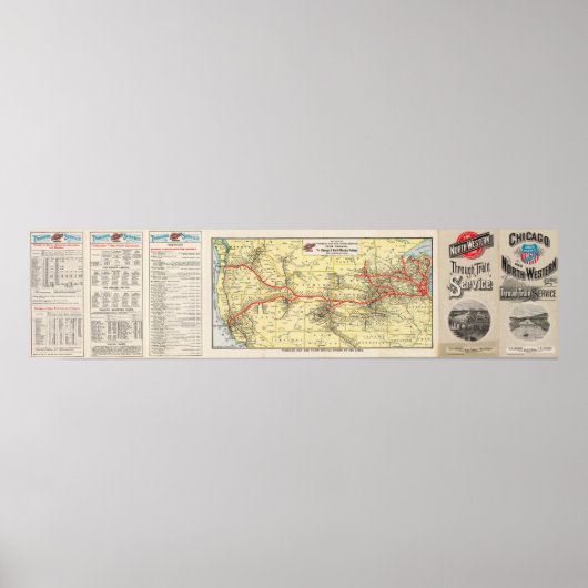 シカゴ発の列車 ポスター (正面)