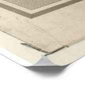 シカゴ白ストッキングズベースボールチャンピオン1876-77 ポスター (角)