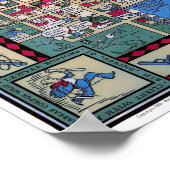 シカゴ禁止ガンランドの地図1931 ポスター (角)