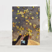 シカゴ秋グリーティングカード カード (正面)