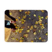 シカゴ秋グリーティングカード マグネット (横)