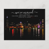 シカゴ移動案内はがき 案内ポストカード (正面)