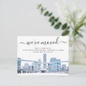 シカゴ移動案内はがき 案内ポストカード (スタンド正面)