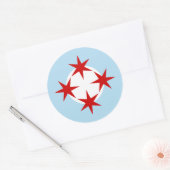 シカゴ空軍（爆弾ウィング）ローンデル ラウンドシール (封筒)