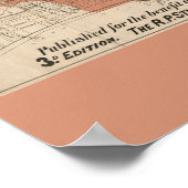 シカゴ素晴らしの地図の火災 ポスター (角)