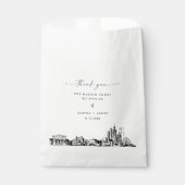 シカゴ結婚スカイラインのバッグ フェイバーバッグ (正面)