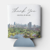 シカゴ結婚式の引き出物カスタム 缶クーラー (裏面)