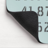 シカゴ緯度経度 マウスパッド (コーナー)