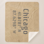 シカゴ緯度II シェルパブランケット (正面)