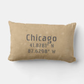 シカゴ緯度II ランバークッション (裏面)