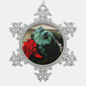 シカゴ美術研究所のノースライオン スノーフレークピューターオーナメント (正面)