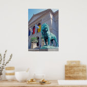 シカゴ美術研究所ライオン ポスター (キッチン)