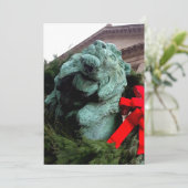 シカゴ芸術研究所の南ライオン サンキューカード (スタンド正面)