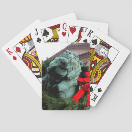 シカゴ芸術研究所の南ライオン トランプ