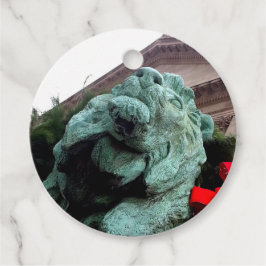 シカゴ芸術研究所の南ライオン フェイバータグ