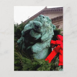 シカゴ芸術研究所の南ライオン ポストカード