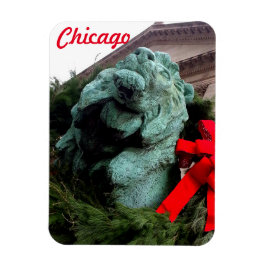 シカゴ芸術研究所の南ライオン マグネット