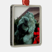 シカゴ芸術研究所の南ライオン メタルオーナメント (右)