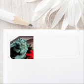 シカゴ芸術研究所の南ライオン ラベル (インサイチュ)