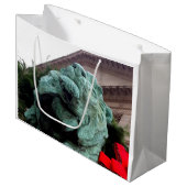 シカゴ芸術研究所の南ライオン ラージペーパーバッグ (正面アングル)