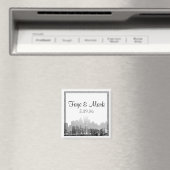 シカゴ行き先結婚式 マグネット (インサイチュ (食洗機))