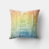 シカゴ装飾用クッション クッション (裏面)