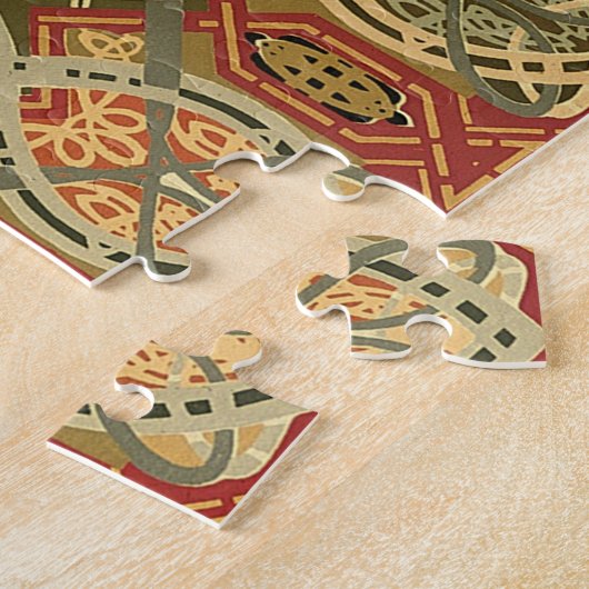 シカゴ証券取引所トレーディングルームステンシル ジグソーパズル (側面)