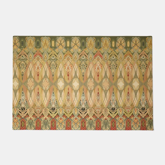 シカゴ証券取引所トレーディングルームステンシル ドアマット (正面)