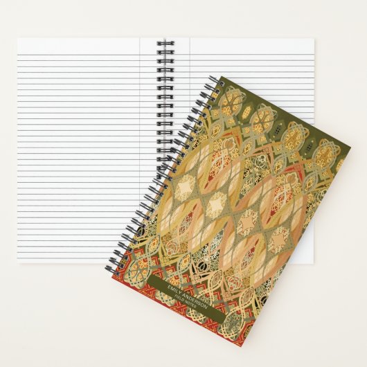 シカゴ証券取引所トレーディングルームステンシル ノートブック (内側)