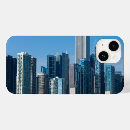 シカゴ超高層ビルケースメイトiPhoneケース Case-Mate iPhoneケース (裏面 (横))