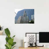 シカゴ超高層ビルズ川から見た ポスター (ホームオフィス)