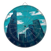 シカゴ超高層ビル ダーツボード (正面)