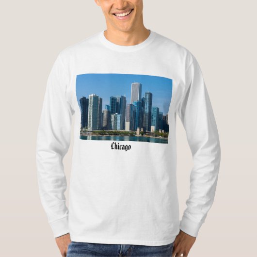 シカゴ超高層ビル Tシャツ (正面)